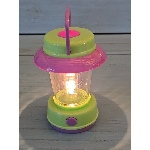 Vintage Fisher Price Lantern Light Up Camping Toy 1997 Light Works No Sound - Picture 3 of 8